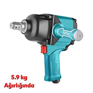 Total 1800 N.m Havalı Darbeli Somun Sıkma Tat41112 Sökme Tabanca 1" Araba Teker Lastik Civata Bijon