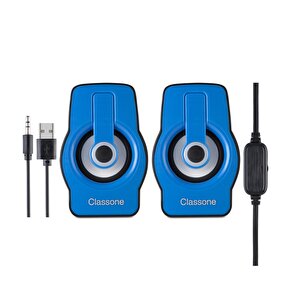 X1 Rgb Gaming Hoparlör Blue