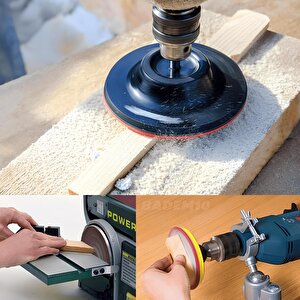 10 Adet 125 Mm Cırt Zımpara Kağıdı 220 Kum Avuç İçi El Zımparaları Spiral Taşlama