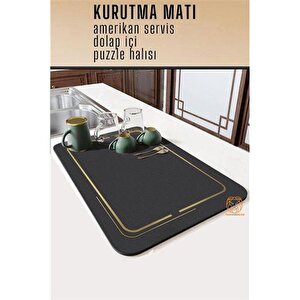 Transformacion Bulaşık Durulama Kurutma Matı Süzücü Emici D.reohouri Design 720686