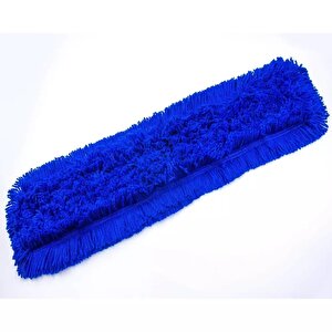 Zincir Dikiş Orlon Mop Mavi 40 Cm.