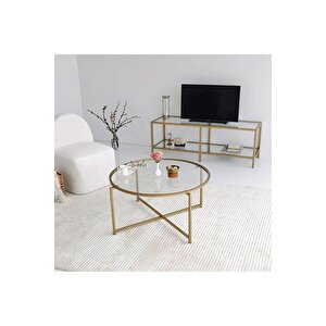Gold Sun Orta Sehpa