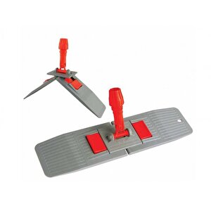 Çift Tuşlu Nemli Mop Aparatı, Plastik Tablet 50 Cm.