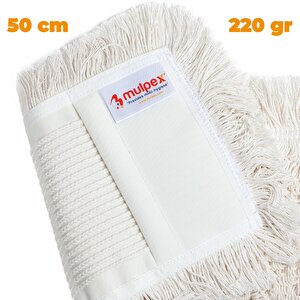 Mulpex Zincir Dikiş Nemli Mop 50 Cm., 220 Gr.
