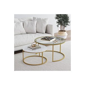 Aspi̇re Gold İki̇li̇ Orta Sehpa