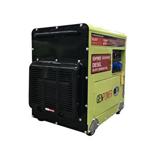 Gdg 9500 Ec Oto Model 8,8 Kva, Otomatik Dizel, Ses İzolasyon Kabinli, Transfer Panolu , Otomatik,tekerlekli, Monofaze  220 Volt Portatif Jeneratör