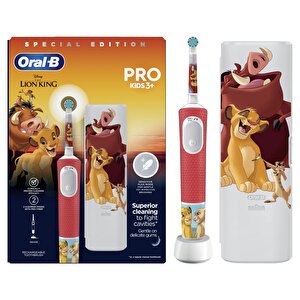 Oral-b Vitality Pro Lion King Özel Seri Çocuklar İçin Şarj Edilebilir Diş Fırçası
