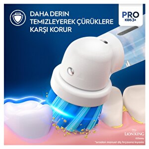 Oral-b Vitality Pro Lion King Özel Seri Çocuklar İçin Şarj Edilebilir Diş Fırçası