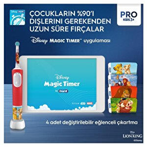 Oral-b Vitality Pro Lion King Özel Seri Çocuklar İçin Şarj Edilebilir Diş Fırçası