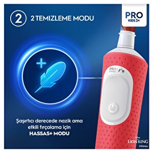 Oral-b Vitality Pro Lion King Özel Seri Çocuklar İçin Şarj Edilebilir Diş Fırçası