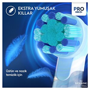 Oral-b Vitality Pro Lion King Özel Seri Çocuklar İçin Şarj Edilebilir Diş Fırçası