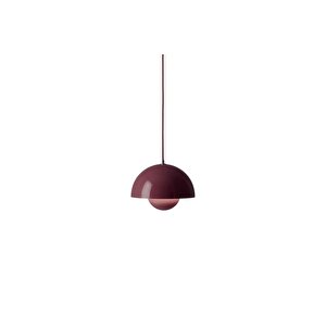 Flowerpot Sarkıt Avize Bordo