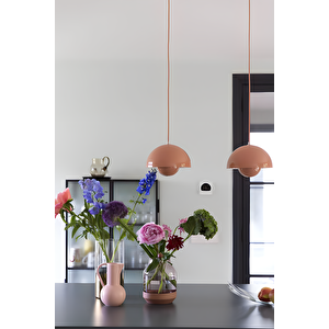 Flowerpot Sarkıt Avize Somon