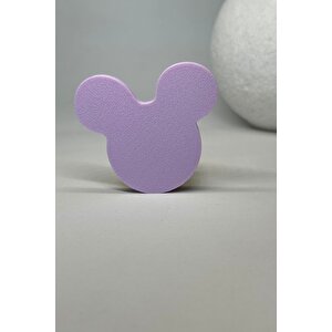 Mor Mouse Dolap Kulpu - Çocuk Odası, Mutfak Ve Banyo İçin Modern, Şık Ve Dayanıklı Mobilya Kulp, Dh