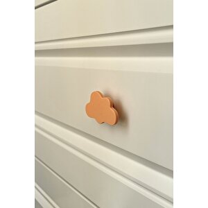Turuncu Bulut Dolap Kulpu-çocuk Odası, Mutfak Ve Banyo İçin Modern,şık Ve Dayanıklı Mobilya Kulp, Db