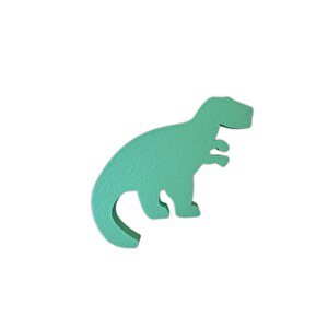 Yeşil Dino 1 Dolap Kulpu - Çocuk Odası, Mutfak Ve Banyo İçin Modern Ve Sevimli Mobilya Kulp