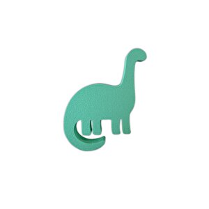 Yeşil Dino 4 Dolap Kulpu - Çocuk Odası, Mutfak Ve Banyo İçin Modern Ve Dayanıklı Mobilya Kulp