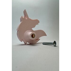 Unicorn Dolap Kulpu - Çocuk Odası, Mutfak Ve Banyo İçin Renkli Ve Dayanıklı Mobilya Kulp