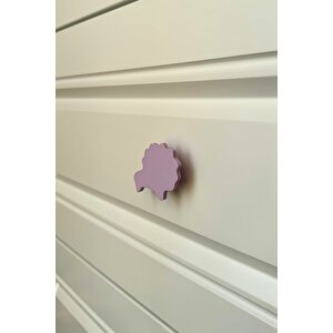Mor Aslan Dolap Kulpu - Çocuk Odası, Mutfak Ve Banyo İçin Modern, Şık Ve Dayanıklı Mobilya Kulp, Dh