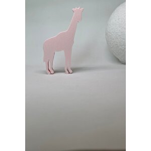 Pembe Zürafa Dolap Kulpu - Çocuk Odası, Mutfak Ve Banyo İçin Modern, Şık Ve Dayanıklı Mobilya Kulp