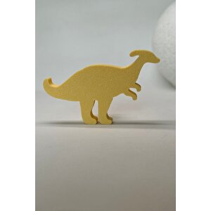 Sarı Dino2 Dolap Kulpu - Çocuk Odası, Mutfak Ve Banyo İçin Modern, Sevimli Ve Dayanıklı Mobilya Kulp