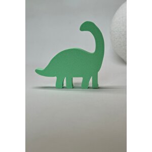 Yeşil Dino 3 Dolap Kulpu-çocuk Odası, Mutfak Ve Banyo İçin Modern, Sevimli Ve Dayanıklı Mobilya Kulp