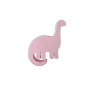 Pembe Dino 4 Dolap Kulpu - Çocuk Odası, Mutfak Ve Banyo İçin Modern Ve Sevimli Mobilya Kulp