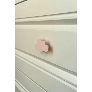 Pembe Bulut Dolap Kulpu -çocuk Odası, Mutfak Ve Banyo İçin Modern, Şık Ve Dayanıklı Mobilya Kulp, Db