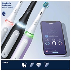 Oral-b Io 4 Şarjlı Diş Fırçası - Mat Siyah