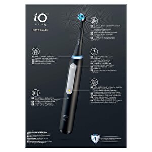 Oral-b Io 4 Şarjlı Diş Fırçası - Mat Siyah