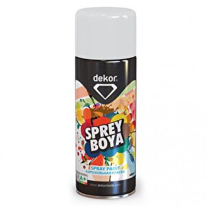 Sprey Boya Akrilik Efektli Mat Beyaz 400 Ml