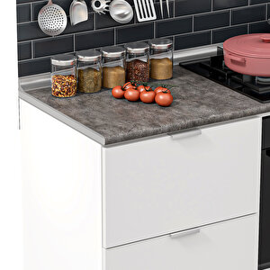 Mutfak Tezgahi 5724 Dark Si̇yah 250 cm