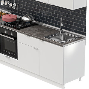 Mutfak Tezgahi 5724 Dark Si̇yah 250 cm