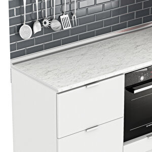 Mutfak Tezgahi 5055 Carrera Mermer Desenli 150 cm