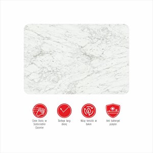 Dekorex Mutfak Tezgahi 5055 Carrera Mermer Desenli