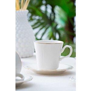 Porwm-06188 Regina Gold 6lı Çay Fincanı Takımı