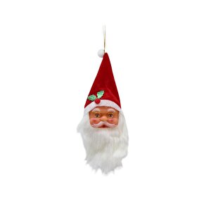 Yılbaşı Ağaç Süsü Noel Baba Asılabilir Dekoratif Süs 25 Cm