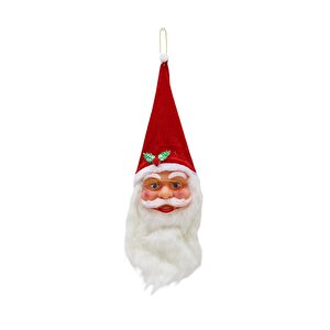 Yılbaşı Ağaç Süsü Noel Baba Asılabilir Dekoratif Süs 45 Cm
