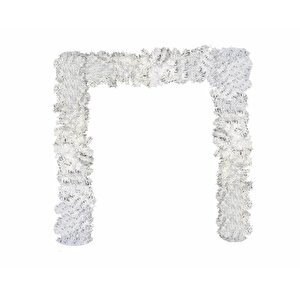 Yılbaşı Dekoru Garland 270cm Beyaz 200 Dal