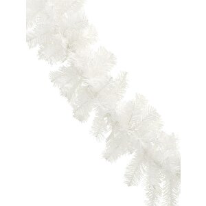 Yılbaşı Dekoru Garland 270cm Beyaz 200 Dal
