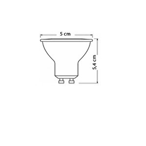 Philips Essential 4,7w (50w) Led Spot Ampul Beyaz 6500k - Gu10 Duy