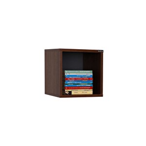 Adore Rainbow Genç Odası Duvar Raf-033-cc-1 Rafı Ceviz