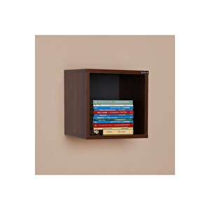 Adore Rainbow Genç Odası Duvar Raf-033-cc-1 Rafı Ceviz