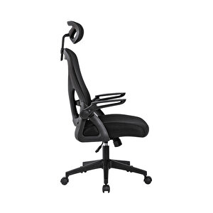 Action Ofis Ve Çalışma Koltuğu-File/Siyah 57x117x127x63 Cm