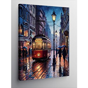 Kanvas Tablo Tramvay Caddesi 70x100 cm