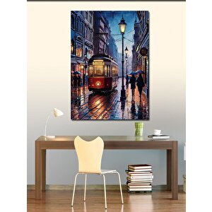 Kanvas Tablo Tramvay Caddesi 70x100 cm