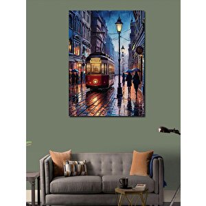 Kanvas Tablo Tramvay Caddesi 70x100 cm