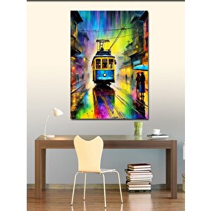 Kanvas Tablo Taksim Meydanı Tramvay 50x70 cm
