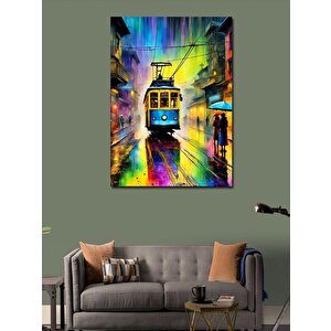 Kanvas Tablo Taksim Meydanı Tramvay 50x70 cm