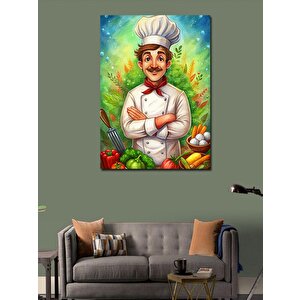 Kanvas Tablo Şefin Lezzeti 70x100 cm